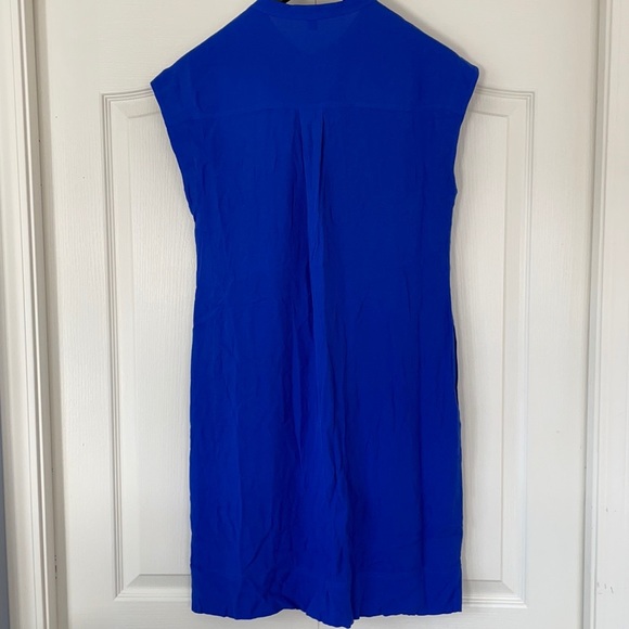 J. Crew Blue Casual Tunic Dress Medium - Picture 4 of 8
